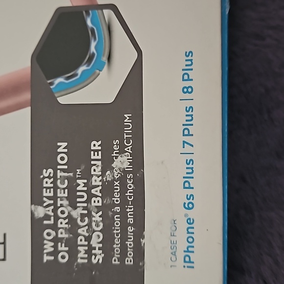 Speck Presido Show Cell Phone Case iPhone 6s Plus 7 Plus 8 Plus Light Pink 2 Lay - Picture 4 of 13